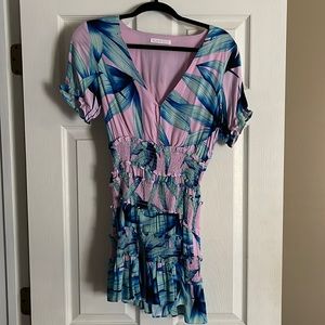 KARLIE fitted mini dress